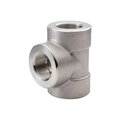 Merit Brass Co SS 316/316L Forged Pipe Fitting 2" Tee NPT Female 3606D-32